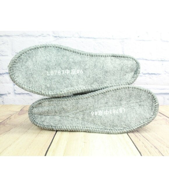 LL Bean Gray Wool Warm Replacement Boot Liner Inserts Size 6 - Picture 9 of 9
